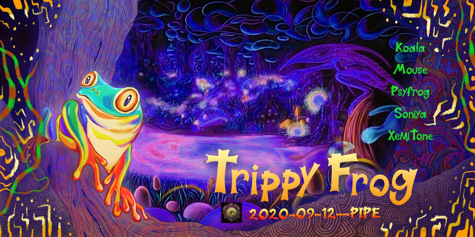 9/12 – Trippy Frog • 迷幻之蛙