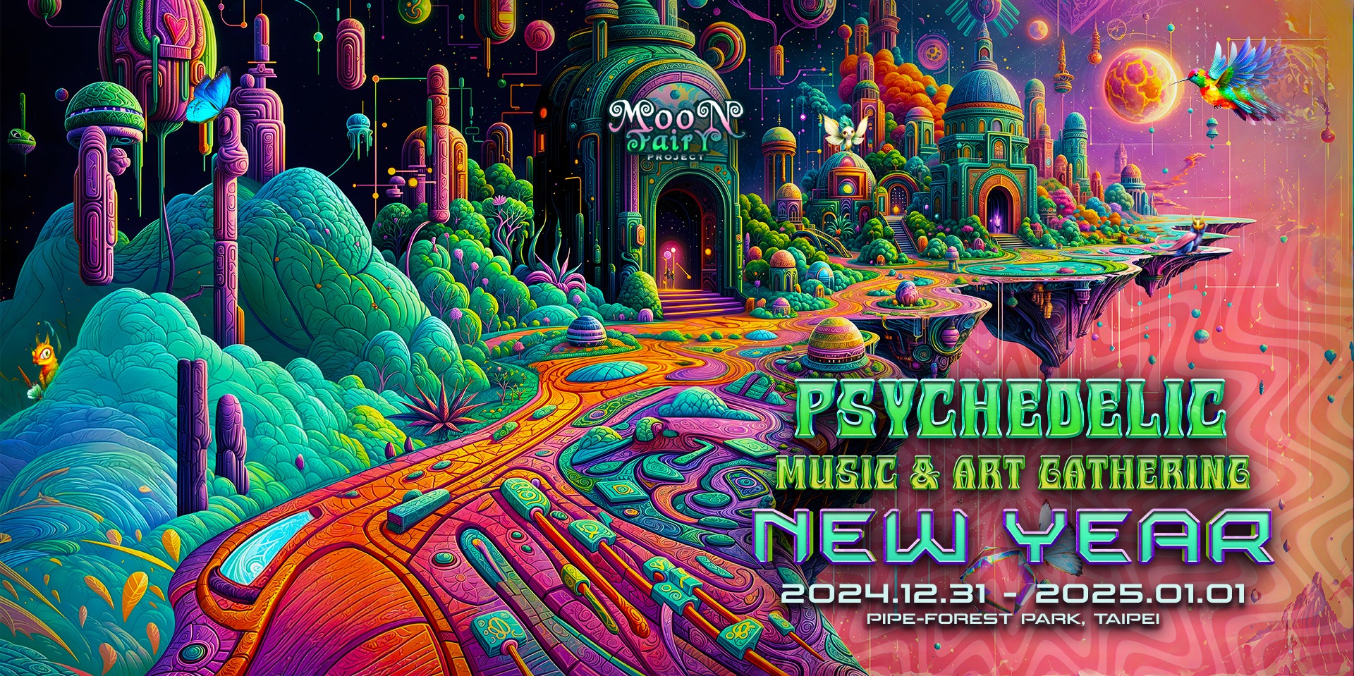 12/31 迷幻跨年 Psychedelic New Year 2024-25