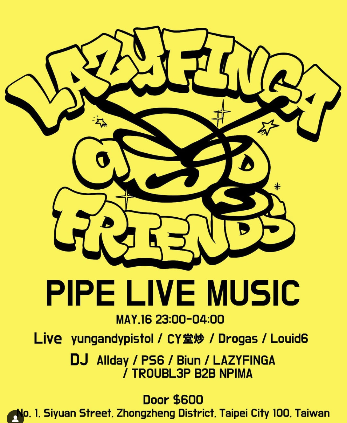 LAZYFINGA AND FRIENDS